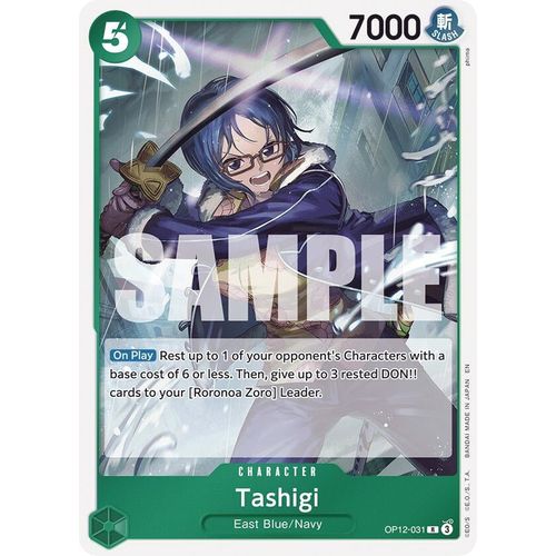 Tashigi (OP12 - 031) (Legacy of the Master) - PokéBox Australia