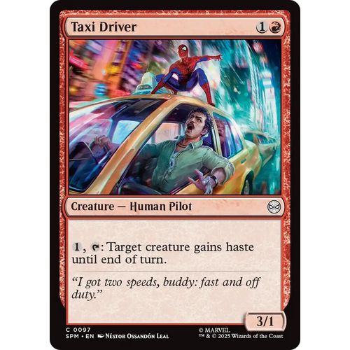 Taxi Driver (97) (Marvel's Spider - Man) - PokéBox Australia