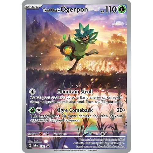 Teal Mask Ogerpon - 123 (123) (SV: Scarlet & Violet Promo Cards) - PokéBox Australia