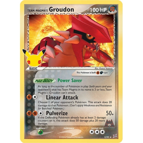 Team Magma's Groudon (9/95) (Celebrations: Classic Collection) - PokéBox Australia