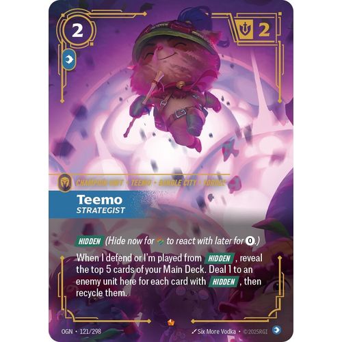 Teemo - Strategist (121/298) (Origins) - PokéBox Australia