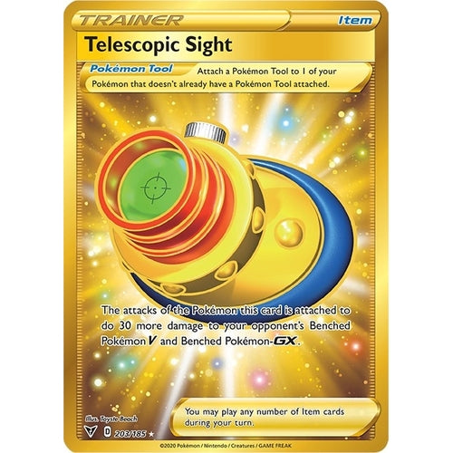 Telescopic Sight (Secret) (203/185) (SWSH04: Vivid Voltage) - PokéBox Australia