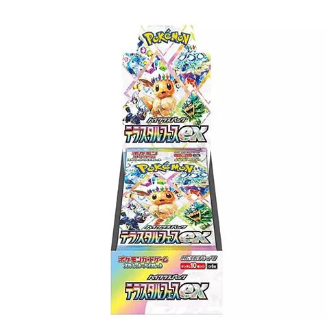 Terastal Festival EX Booster Box Sv8a - Japanese Pokemon TCG Terastal Festival EX Booster Box Sv8a - Japanese Pokemon TCG
