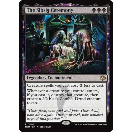 The Sibsig Ceremony (91) (Tarkir: Dragonstorm) - PokéBox Australia