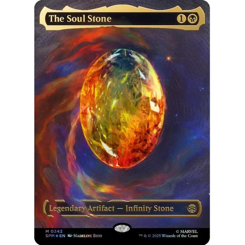 The Soul Stone (Cosmic Foil) (242) (Marvel's Spider-Man)
