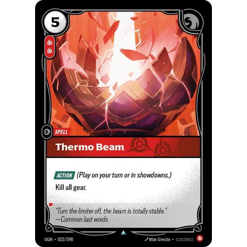 Thermo Beam (022/298) (Origins) - PokéBox Australia