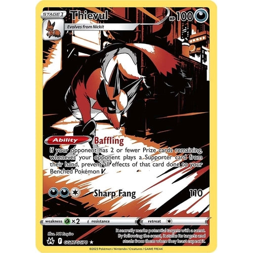 Thievul (GG17/GG70) (Crown Zenith: Galarian Gallery) - PokéBox Australia