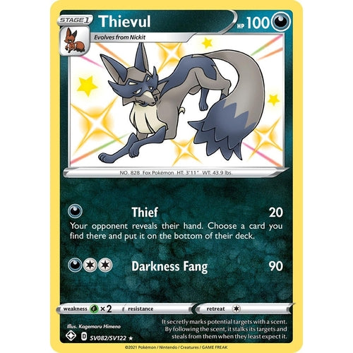 Thievul (SV082/SV122) (Shining Fates: Shiny Vault) - PokéBox Australia