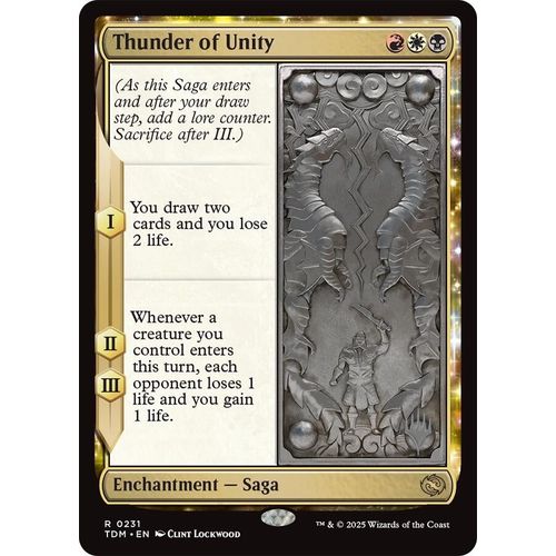 Thunder of Unity (231) (Promo Pack: Tarkir: Dragonstorm) - PokéBox Australia
