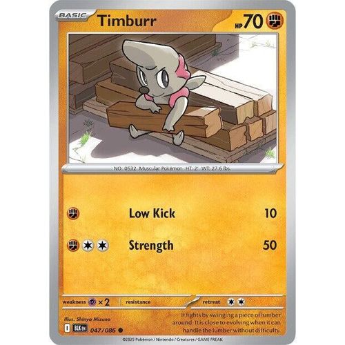 Timburr (047/086) (SV: Black Bolt) - PokéBox Australia
