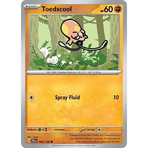 Toedscool (088/159) (SV09: Journey Together) - PokéBox Australia