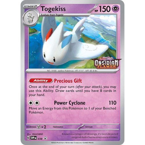 Togekiss - 038 (Prerelease) (038) (SV: Scarlet & Violet Promo Cards) - PokéBox Australia