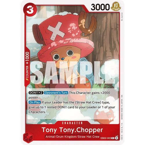 Tony Tony.Chopper (EB02 - 003) (Extra Booster: Anime 25th Collection) - PokéBox Australia
