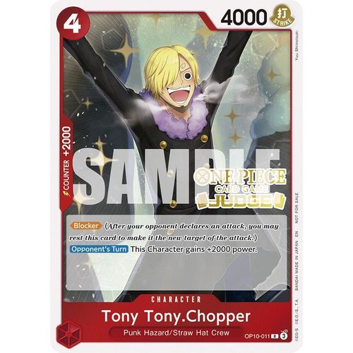 Tony Tony.Chopper (Judge Pack Vol. 6) (OP10 - 011) (One Piece Promotion Cards) - PokéBox Australia