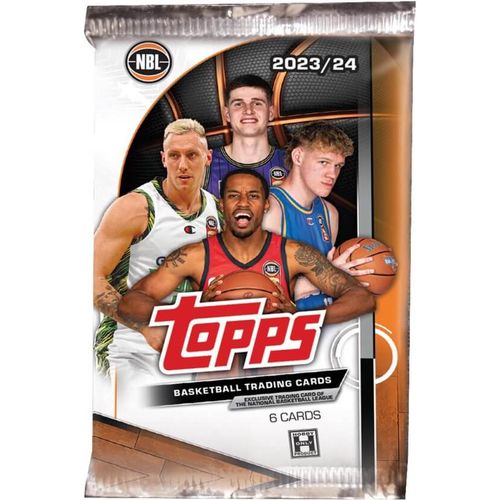 TOPPS 2023 - 2024 NBL Basketball Cards Booster Pack - PokéBox Australia