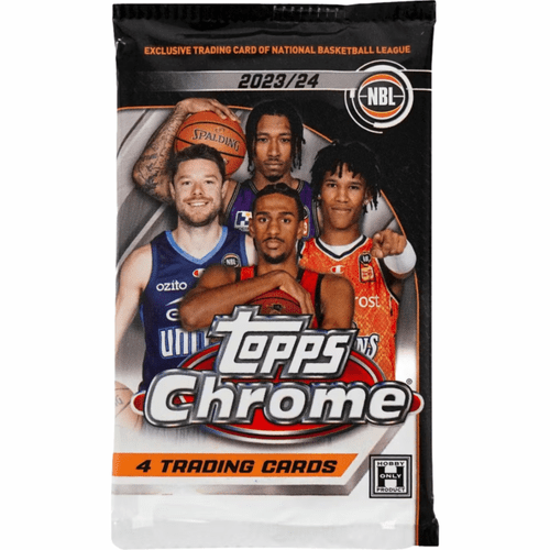TOPPS 2024 NBL Basketball Cards - Chrome Booster Pack - PokéBox Australia