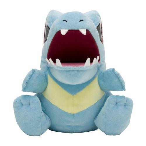 Totodile Biting Puppet Plush Toy - Pokémon Centre - PokéBox Australia