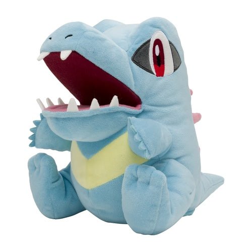 Totodile Biting Puppet Plush Toy - Pokémon Centre - PokéBox Australia