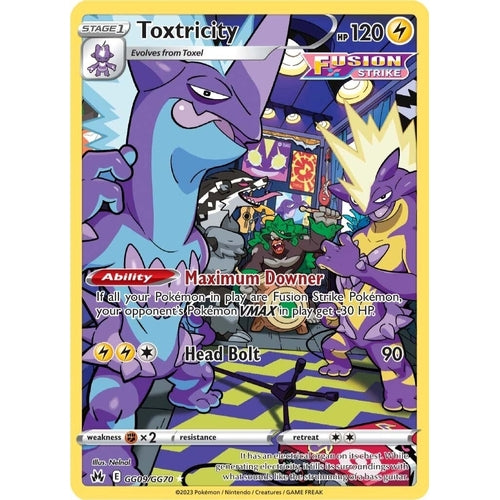 Toxtricity (GG09/GG70) (Crown Zenith: Galarian Gallery) - PokéBox Australia