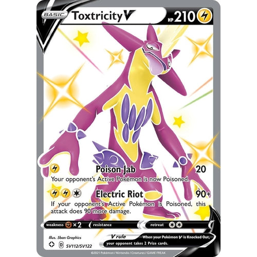 Toxtricity V (SV112/SV122) (Shining Fates: Shiny Vault) - PokéBox Australia