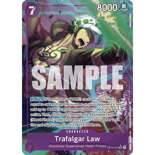 Trafalgar Law (073) (Alternate Art) (OP12 - 073) (Legacy of the Master) - PokéBox Australia