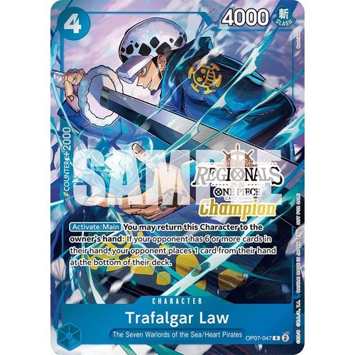 Trafalgar Law (Offline Regional Champion Card Set 2025 Vol.2) (OP07 - 047) (One Piece Promotion Cards) - PokéBox Australia