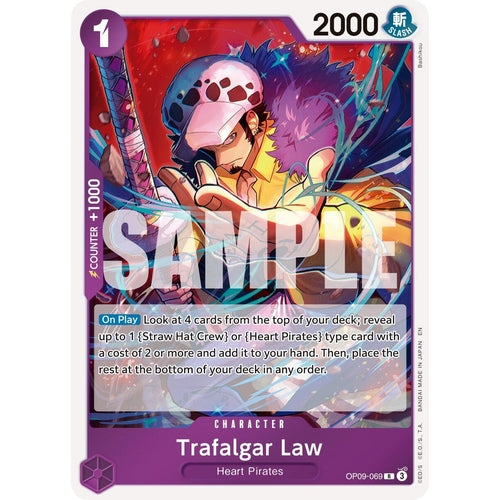 Trafalgar Law - OP09 - 069 (Reprint) (OP09 - 069) (Premium Booster - The Best - Vol. 2) - PokéBox Australia