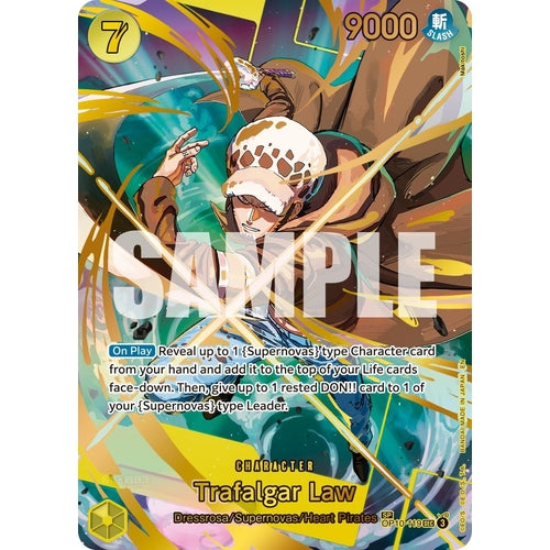Trafalgar Law - OP10 - 119 (SP) (OP10 - 119) (Premium Booster - The Best - Vol. 2) - PokéBox Australia