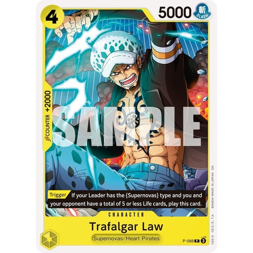 Trafalgar Law - P - 088 (Reprint) (P - 088) (Premium Booster - The Best - Vol. 2) - PokéBox Australia