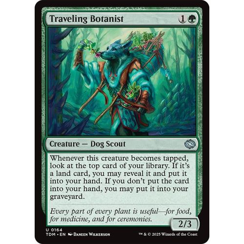 Traveling Botanist (164) (Tarkir: Dragonstorm) - PokéBox Australia