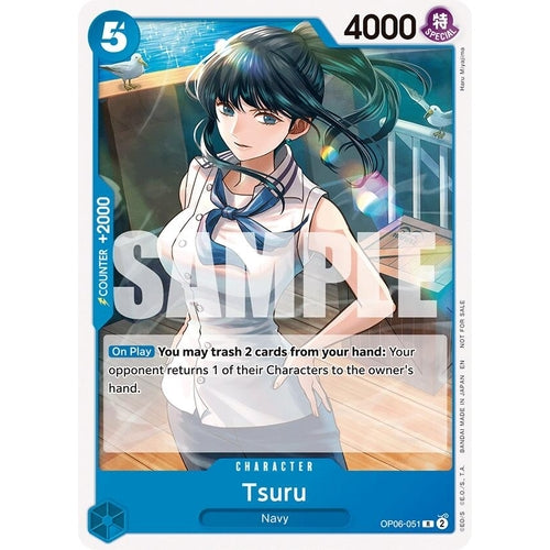 Tsuru (Tournament Pack 2025 Vol. 4) (OP06 - 051) (One Piece Promotion Cards) - PokéBox Australia