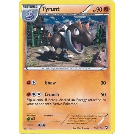 Tyrunt - 61/111 (Cosmos Holo) (061/111) (Miscellaneous Cards & Products) - PokéBox Australia