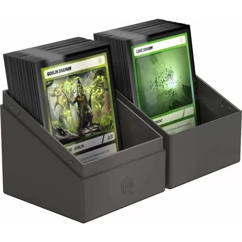 Ultimate Guard Boulder 100+ Solid Grey Deck Box - PokéBox Australia