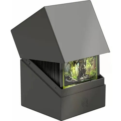 Ultimate Guard Boulder 100+ Solid Grey Deck Box - PokéBox Australia