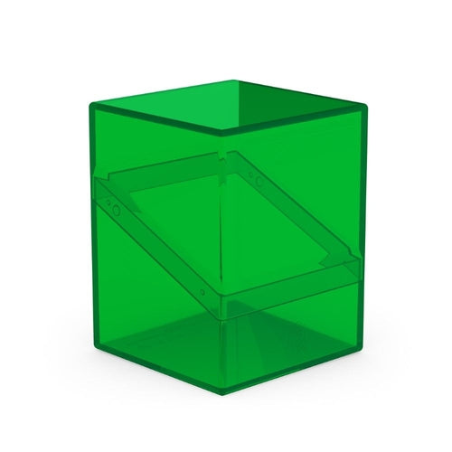 Ultimate Guard: Deck Box – Boulder 100+ – Clear: Emerald - PokéBox Australia