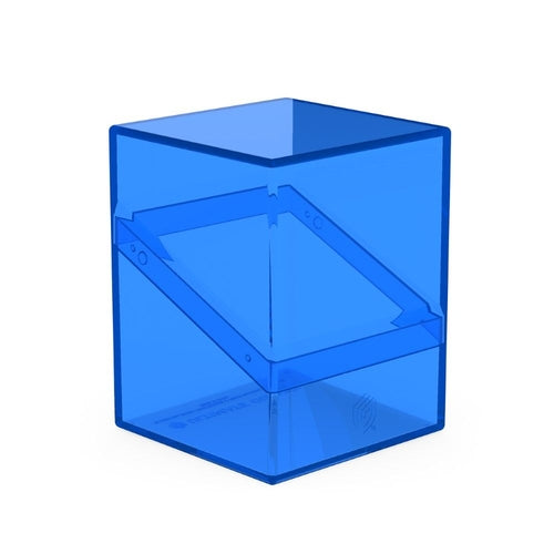 Ultimate Guard: Deck Box – Boulder 100+ – Clear: Sapphire - PokéBox Australia