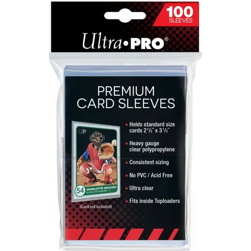Ultra Pro: 2 - 1/2" X 3 - 1/2" Premium Card Sleeves - PokéBox Australia