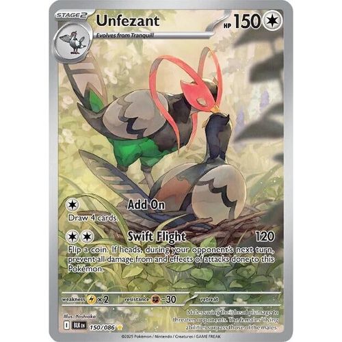 Unfezant (150/086) (SV: Black Bolt) - PokéBox Australia