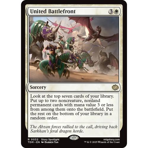 United Battlefront (32) (Tarkir: Dragonstorm) - PokéBox Australia
