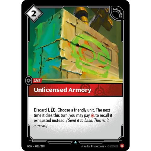 Unlicensed Armory (023/298) (Origins) - PokéBox Australia