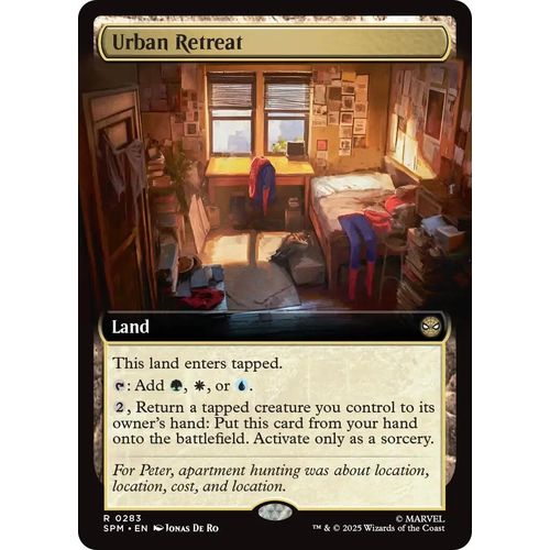 Urban Retreat (Extended Art) (283) (Marvel's Spider - Man) - PokéBox Australia