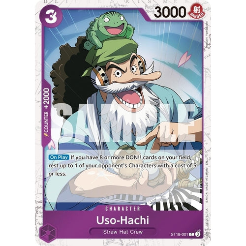 Uso - Hachi (Pirate Foil) (ST18 - 001) (Premium Booster - The Best - Vol. 2) - PokéBox Australia