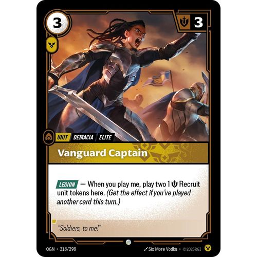 Vanguard Captain (218/298) (Origins) - PokéBox Australia