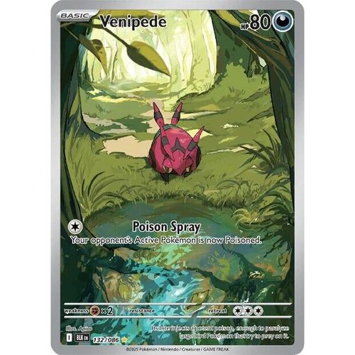 Venipede (132/086) (SV: Black Bolt) - PokéBox Australia