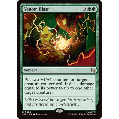 Venom Blast (20) (Marvel's Spider - Man: Eternal - Legal) - PokéBox Australia