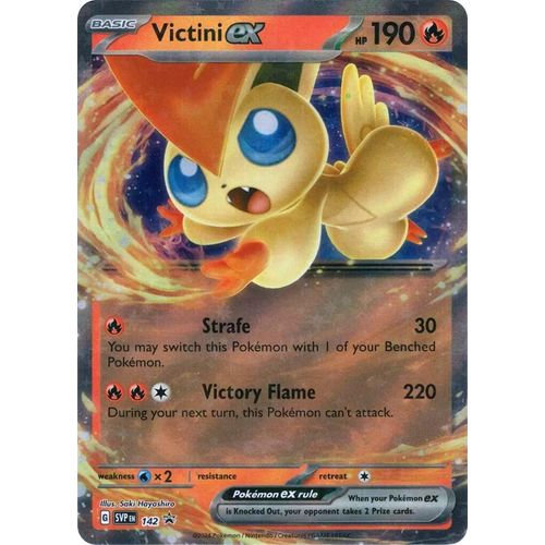 Victini ex - 142 (142) (SV: Scarlet & Violet Promo Cards) - PokéBox Australia