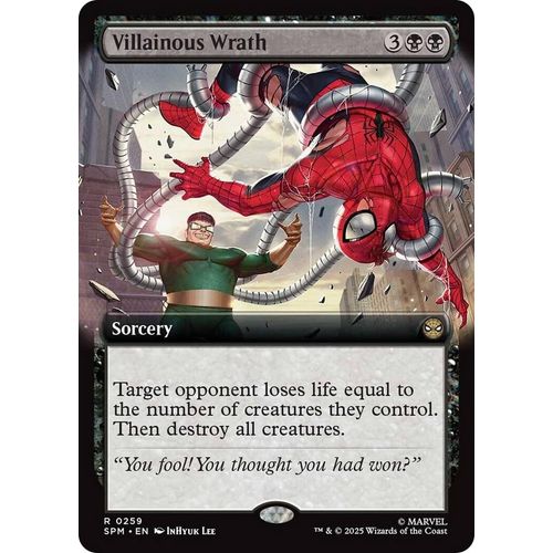 Villainous Wrath (Extended Art) (259) (Marvel's Spider - Man) - PokéBox Australia