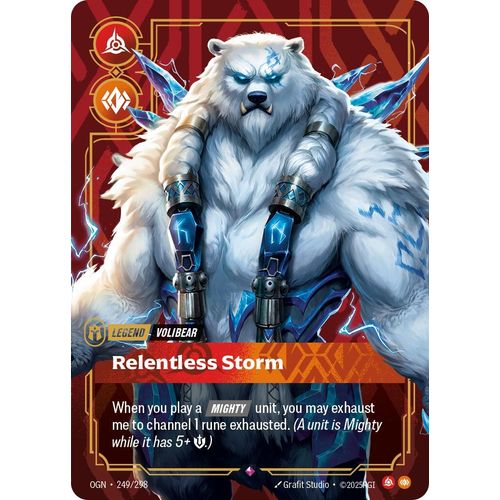 Volibear - Relentless Storm (249/298) (Origins) - PokéBox Australia