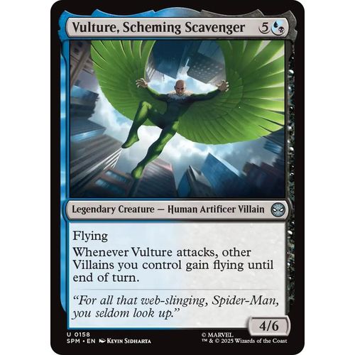 Vulture, Scheming Scavenger (158) (Marvel's Spider - Man) - PokéBox Australia