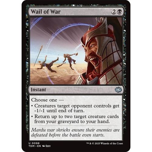 Wail of War (98) (Tarkir: Dragonstorm) - PokéBox Australia